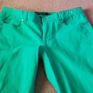 Green caprice jeans size 12